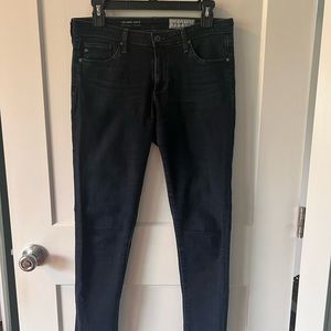 AG The Abbey Ankle Mid Rise Skinny Jeans